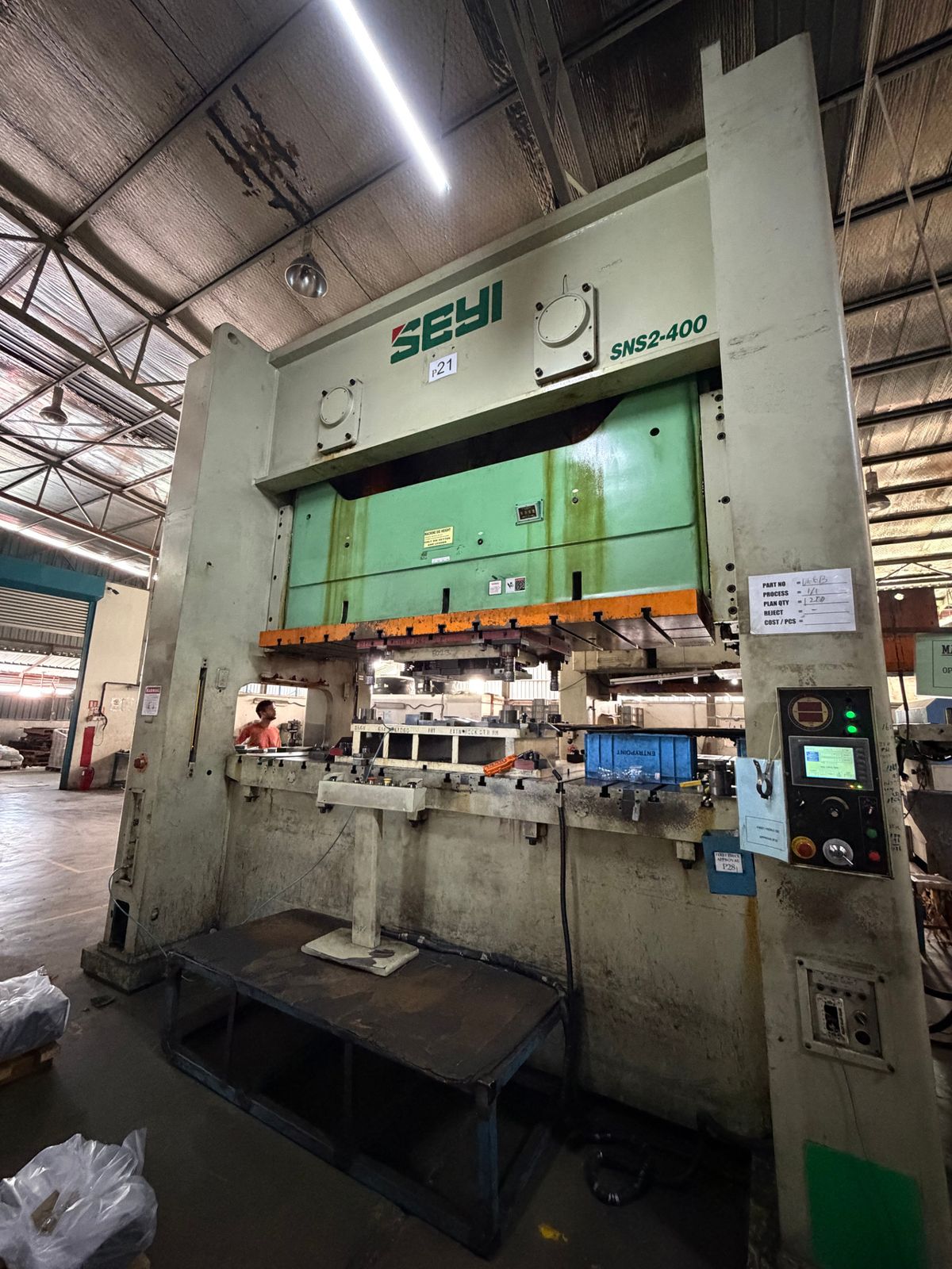 SEYI SNS2-400 400 Ton Mechanical Press – photo 1