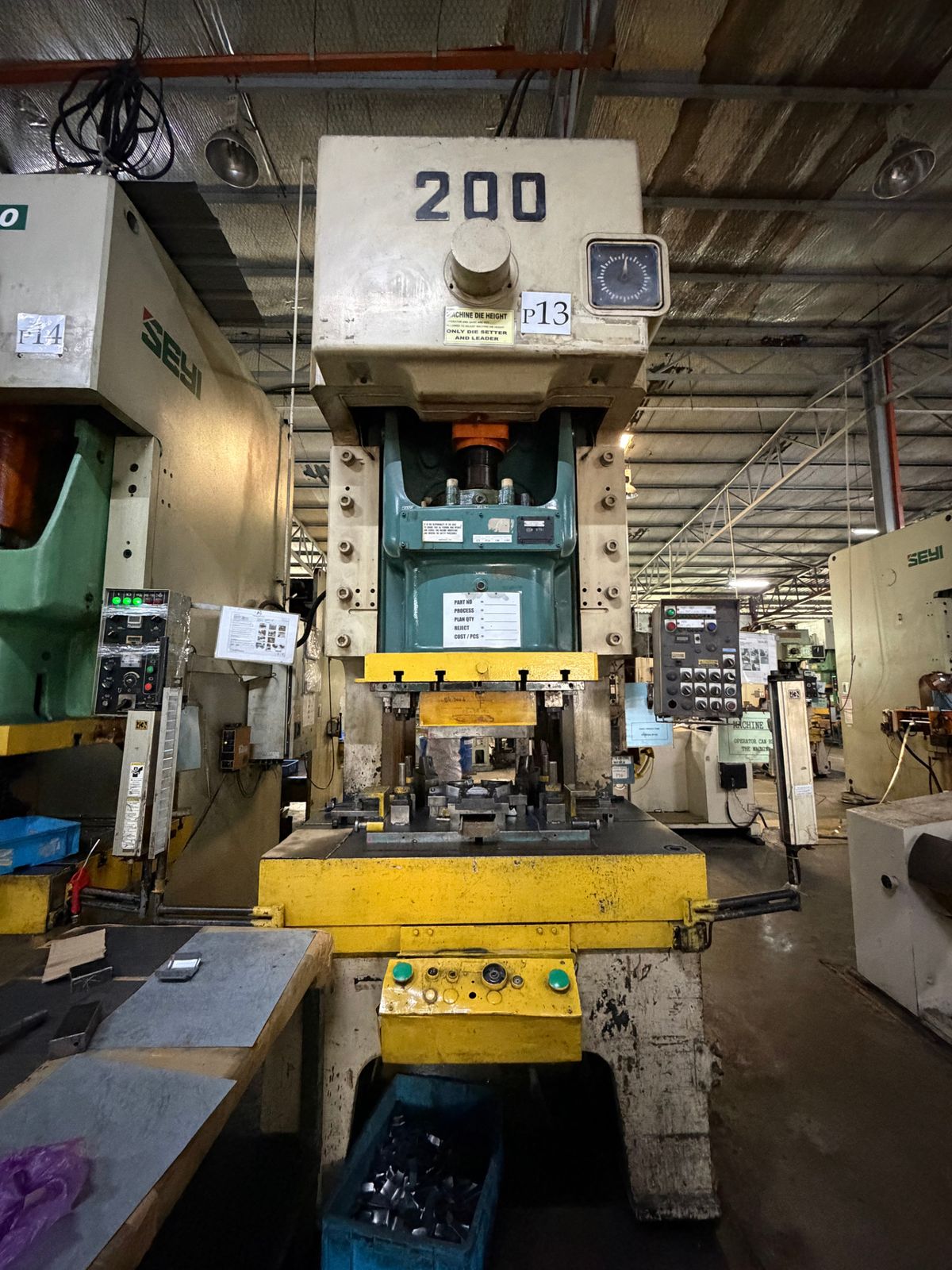 AMADA TP200 200 Ton Mechanical Press – photo 1