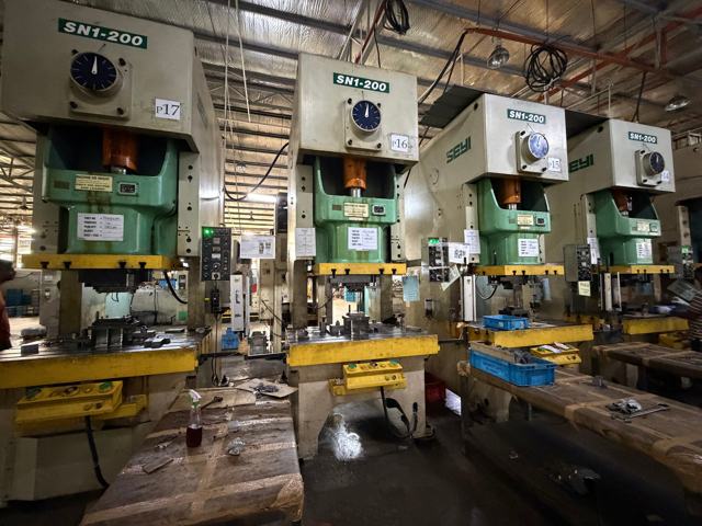 Used machinery relevant to automotive components
