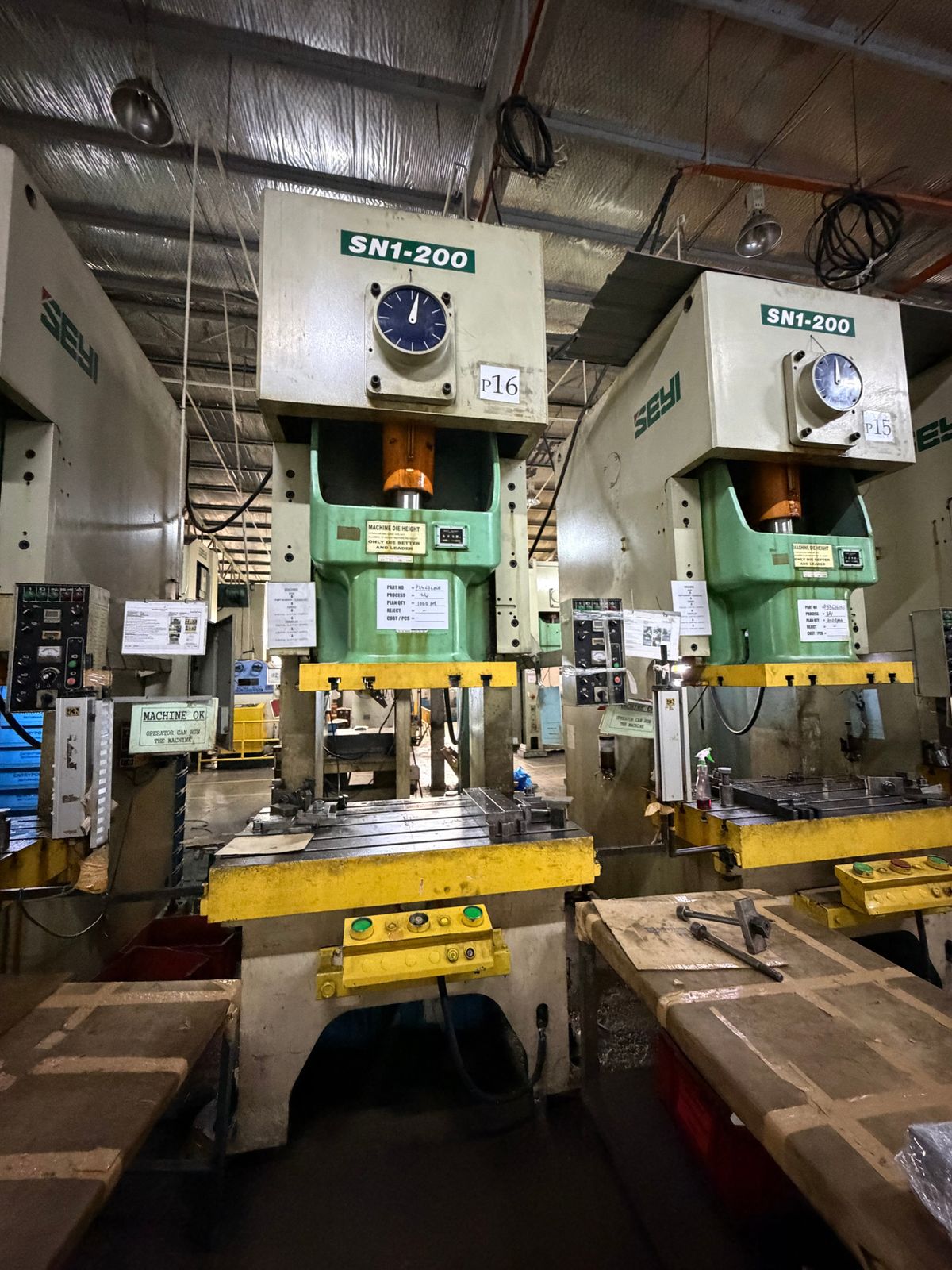 SEYI SN1-200 200 Ton Mechanical Press – photo 1