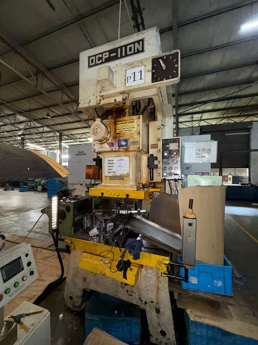 OCP OCP-110 110 Ton Mechanical Press – photo 1