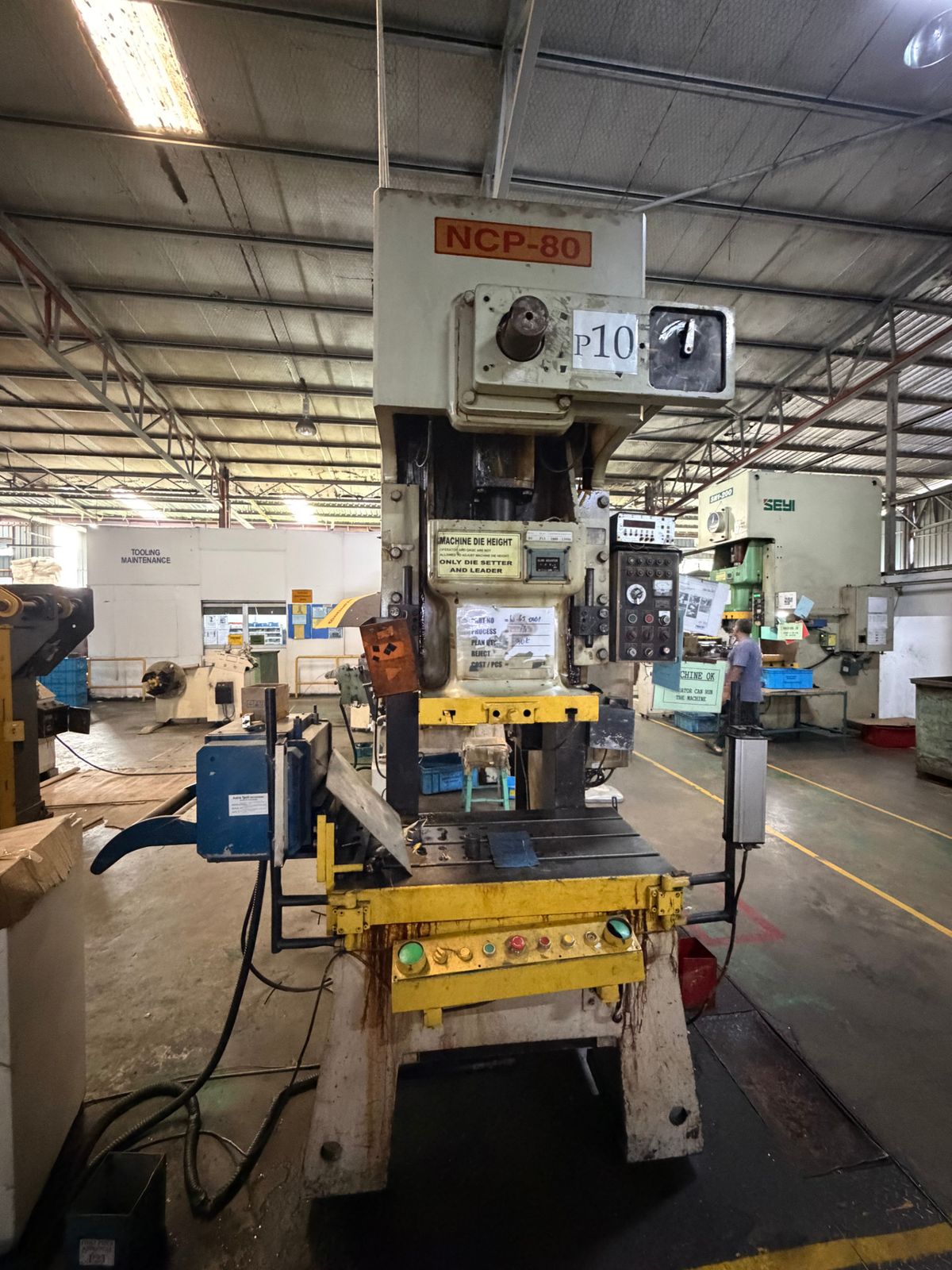 NCP NCP-80 80 Ton Press Machine – photo 1