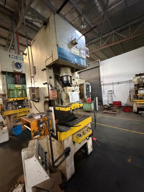 KOMATSU OBS 80-3 80 Ton Mechanical Press – photo 1