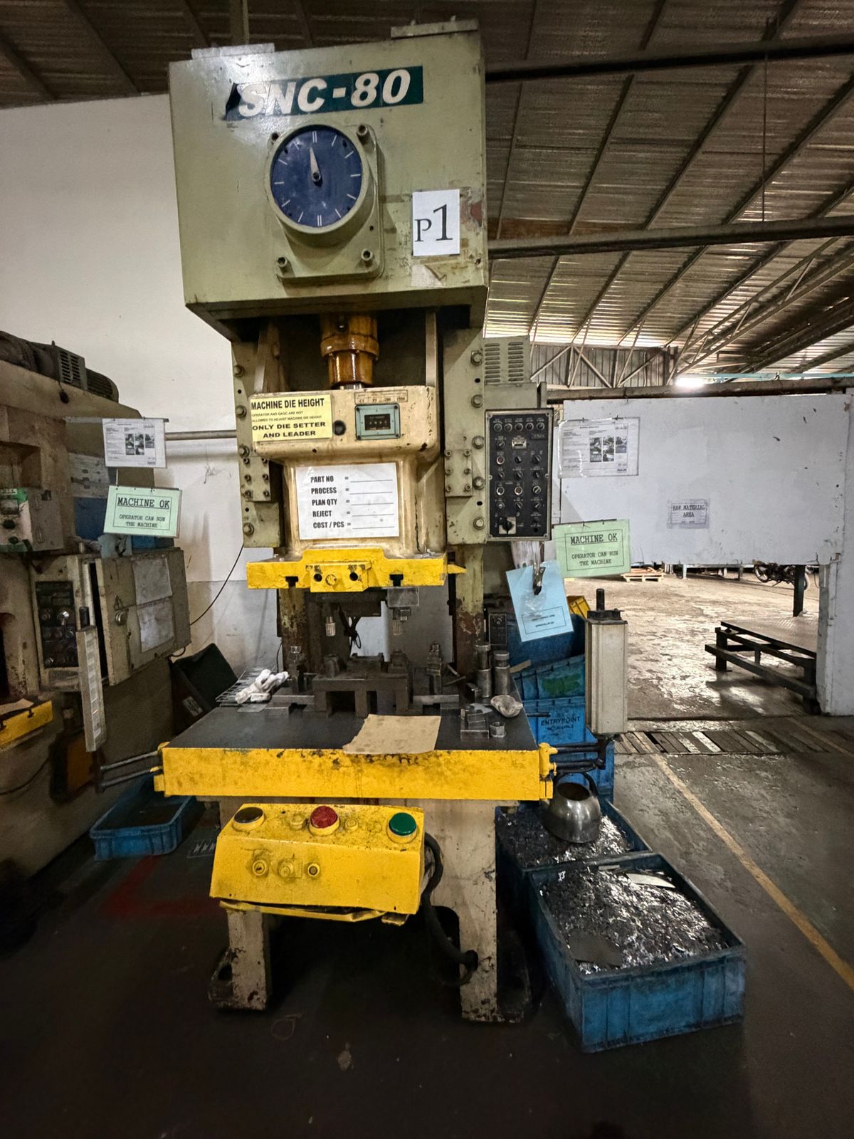 SEYI SNC-80 80 Ton Mechanical Press – photo 1