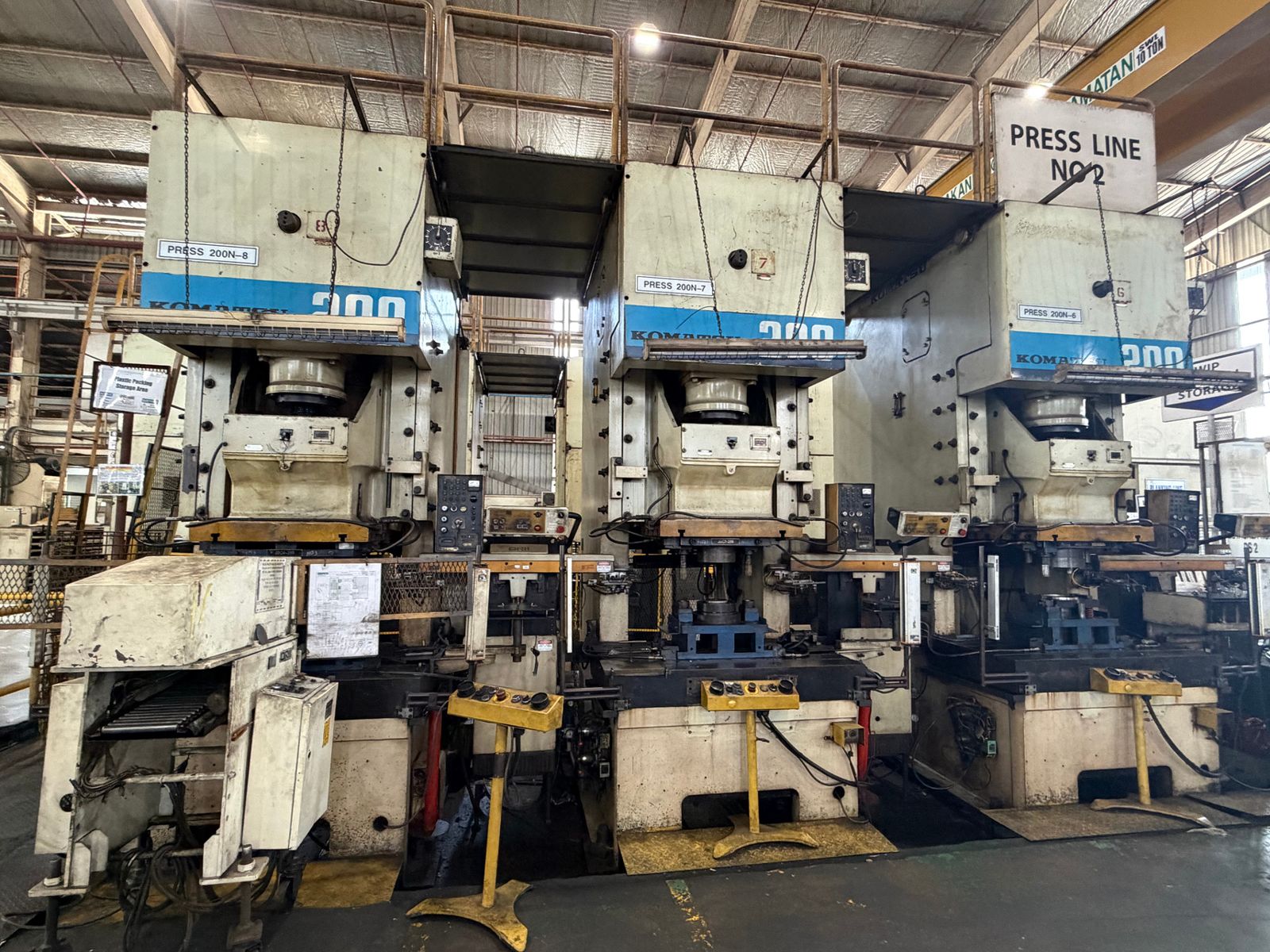 KOMATSU OBS 200-3 200 Ton Mechanical Press – photo 1