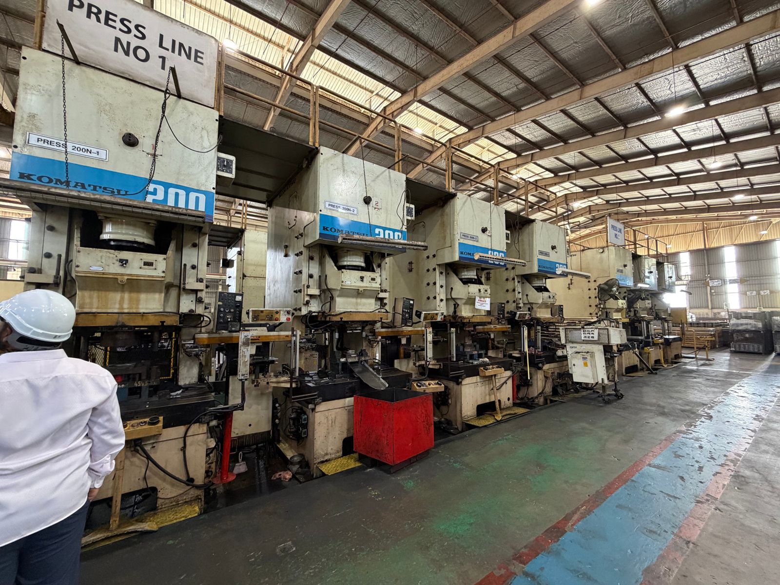KOMATSU OBS 200-3 200 Ton Mechanical Press – photo 1