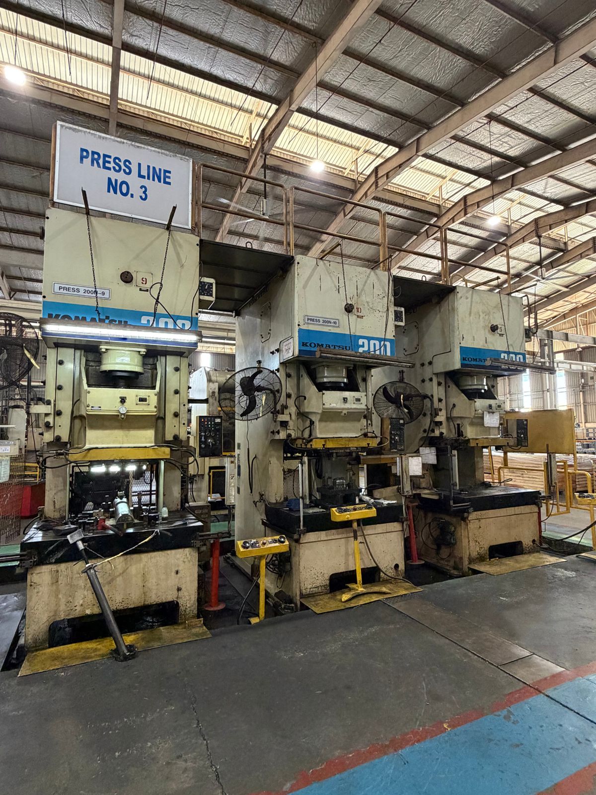 KOMATSU OBS 200-3 200 Ton Mechanical Press – photo 1