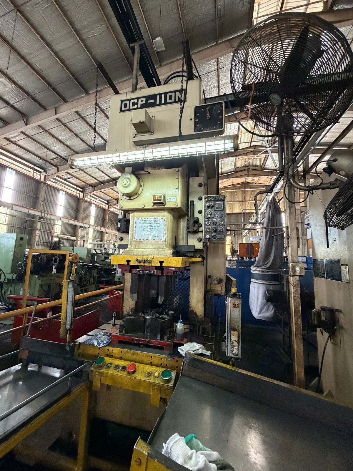 OCP OCP-110N 110 Ton Mechanical Press – photo 1